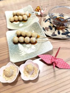 団子を作りました。