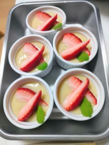 雑穀ヒエの粉で作るスイーツです。